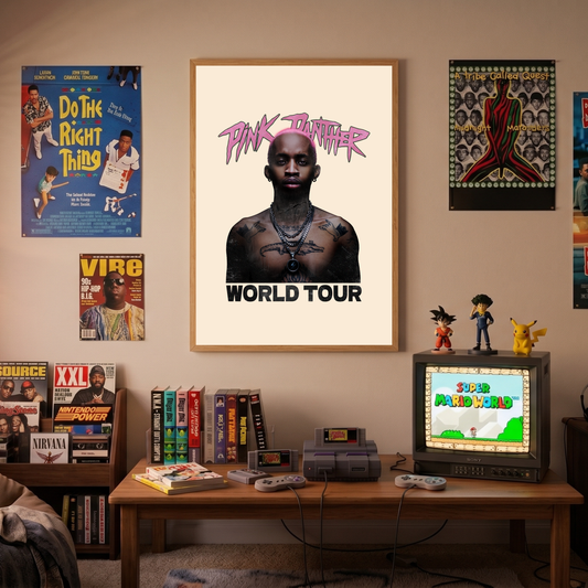 Pink Panther World Tour Poster